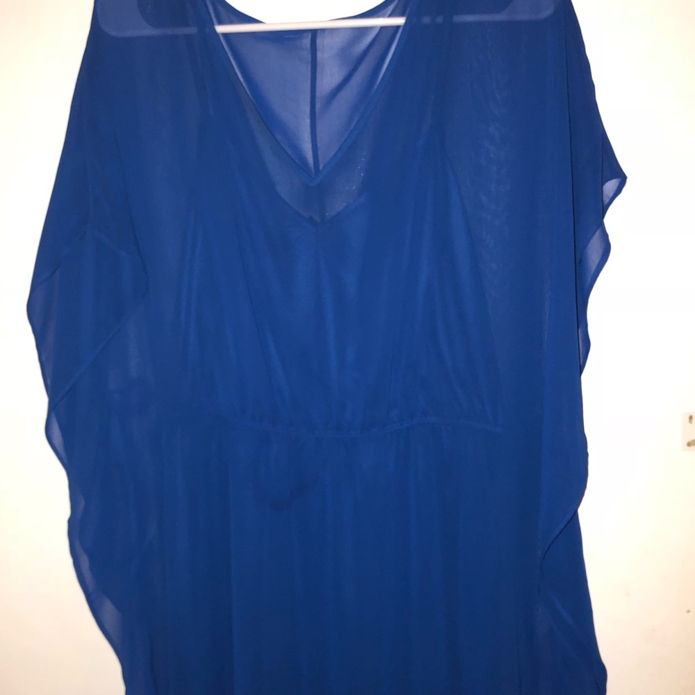 Express size Medium, blue dress great for summer